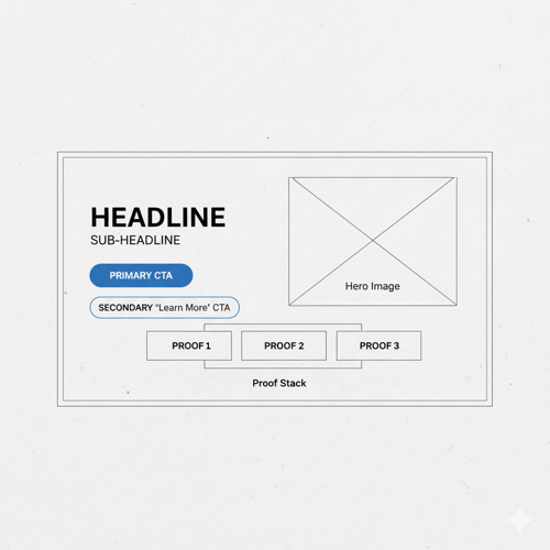 A roofing company landing page variant that tends to help ease skeptics into becoming conversions after running paid traffic.