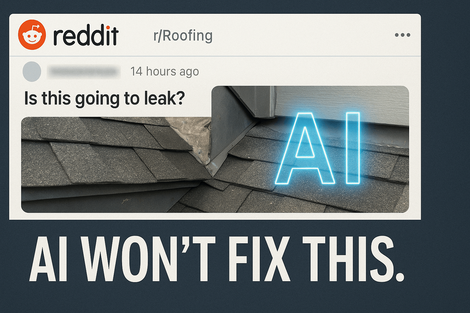 ai roofing company software