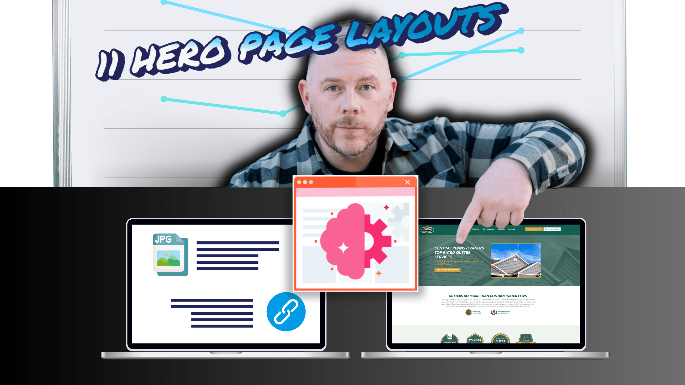 Optimizing Your Roofing Website: 11 Hero Section Concepts